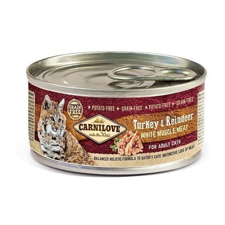 Carnilove Cans Turkey / Reindeer