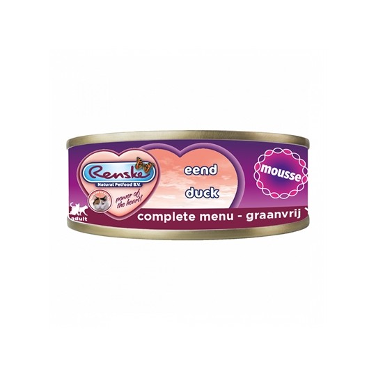 Renske Kat Vers Bereid Mousse Eend Graanvrij