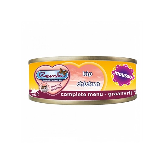 Renske Kat Vers Bereid Mousse Kip Graanvrij