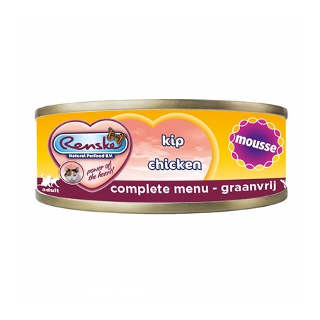 Renske Kat Vers Bereid Mousse Kip Graanvrij