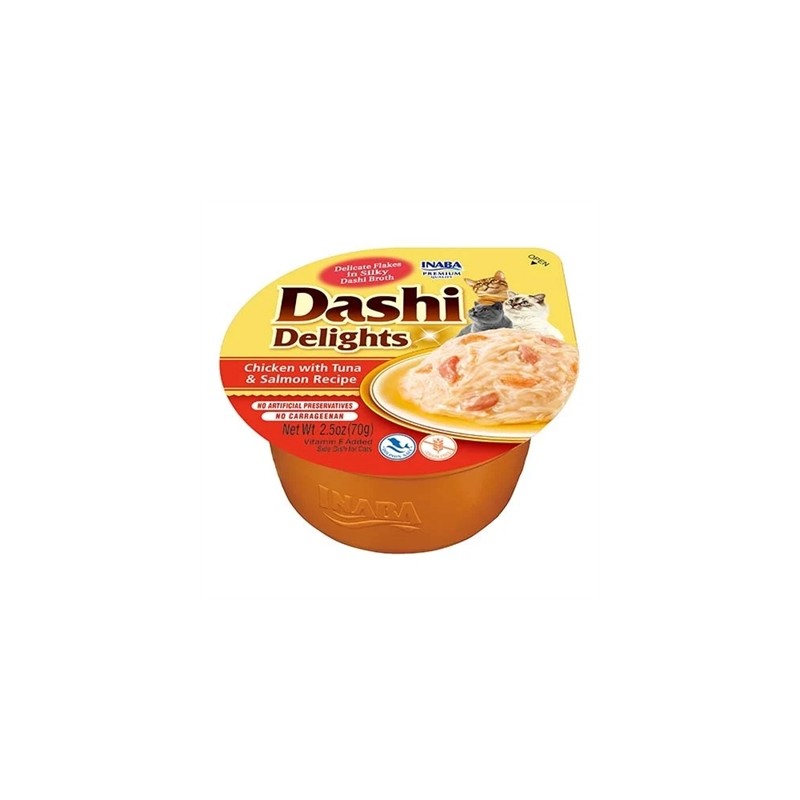 Inaba Dashi Delights Chicken With Tuna & Salmon Recipe