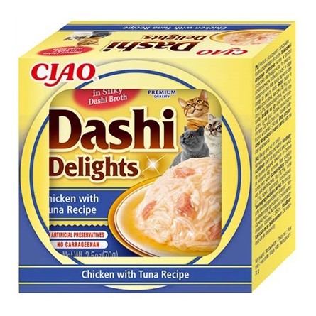 Inaba Dashi Delights Chicken With Tuna Recipe