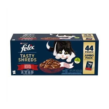 Felix Heerlijke Reepjes Farm Selectie Rund / Kip / Eend / Kalkoen