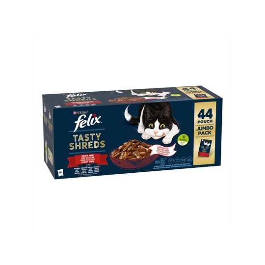 Felix Heerlijke Reepjes Farm Selectie Rund / Kip / Eend / Kalkoen