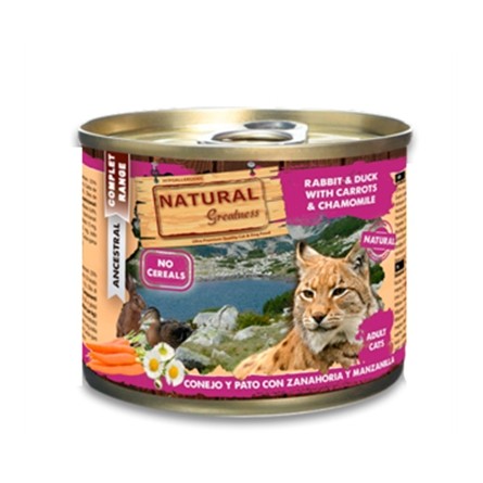 Natural Greatness Rabbit / Duck With Carrots And Chamomile