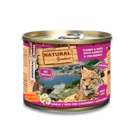 Natural Greatness Rabbit / Duck With Carrots And Chamomile