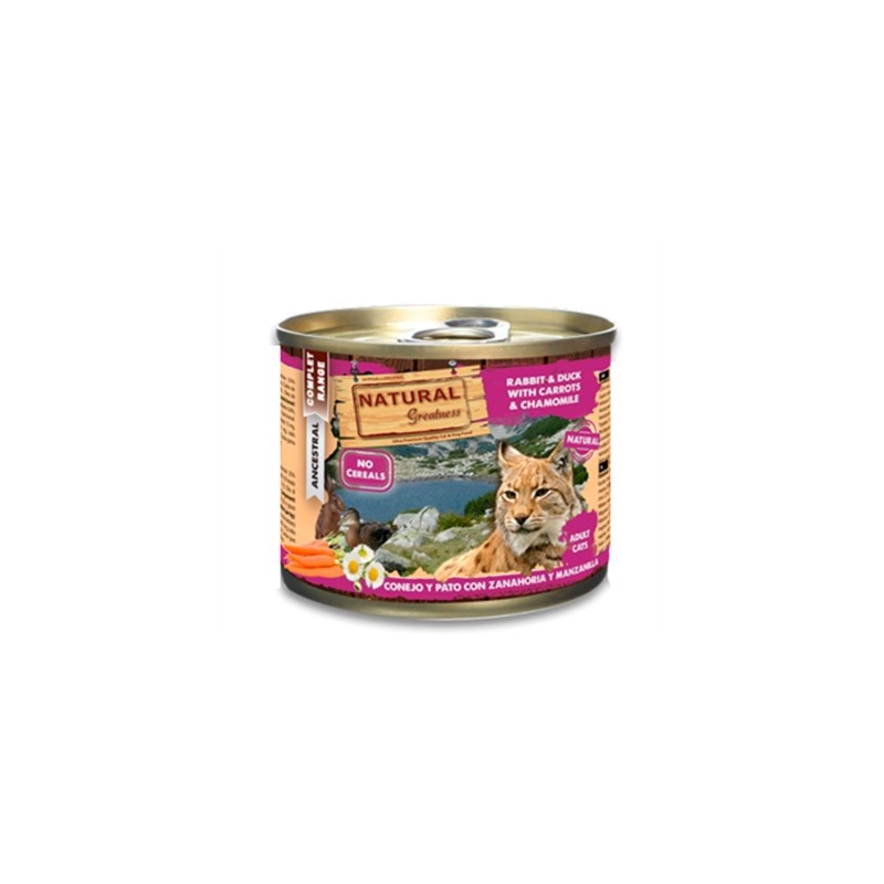 Natural Greatness Rabbit / Duck With Carrots And Chamomile