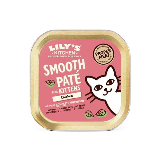 Lily's Kitchen Cat Kitten Smooth Pate Chicken