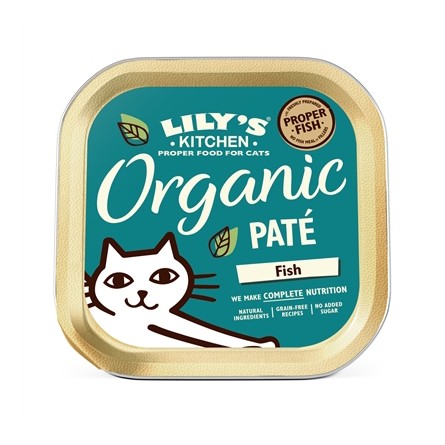 Lily's Kitchen Cat Organic Fish Pate