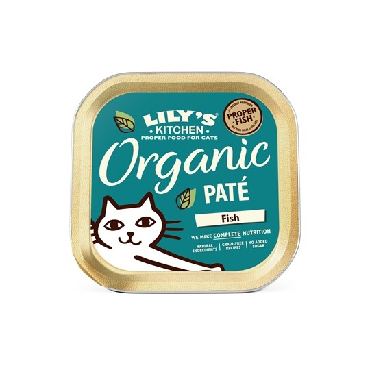 Lily's Kitchen Cat Organic Fish Pate