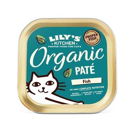 Lily's Kitchen Cat Organic Fish Pate