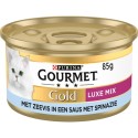 Gourmet Gold Luxe Mix Zeevis In Saus Met Spinazie