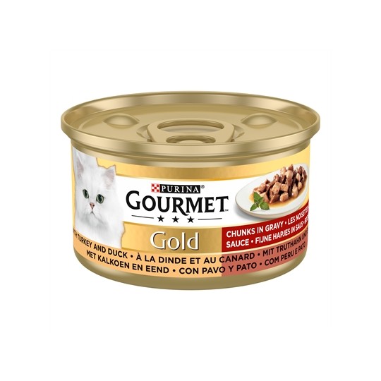 Gourmet Gold Fijne Hapjes Kalkoen / Eend