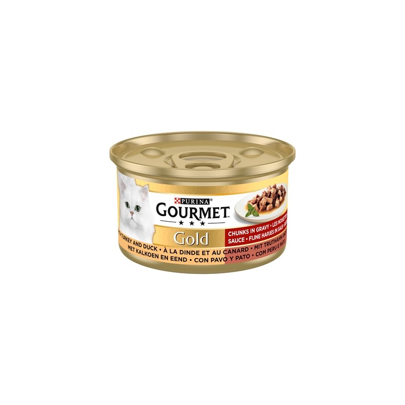 Gourmet Gold Fijne Hapjes Kalkoen / Eend