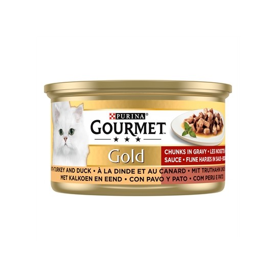 Gourmet Gold Fijne Hapjes Kalkoen / Eend