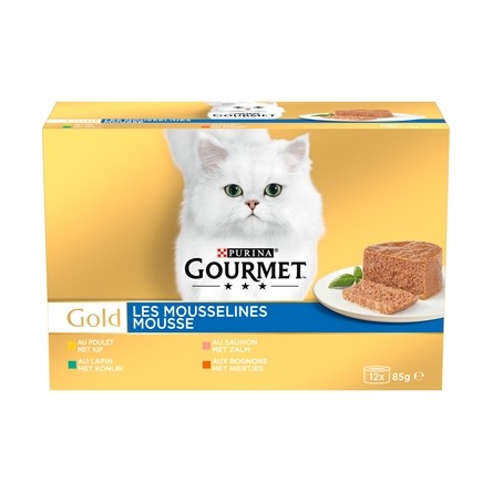 Gourmet Gold 12-Pack Fijne Mousse