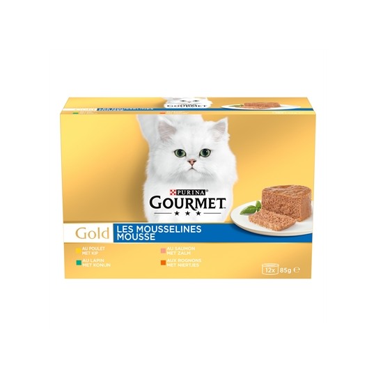 Gourmet Gold 12-Pack Fijne Mousse