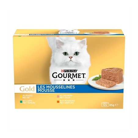 Gourmet Gold 12-Pack Fijne Mousse