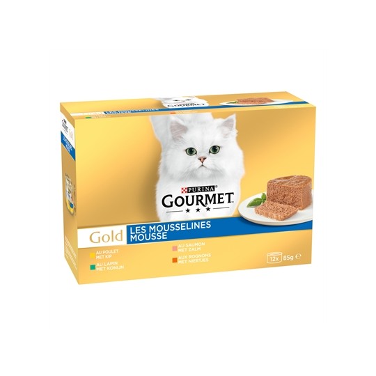 Gourmet Gold 12-Pack Fijne Mousse