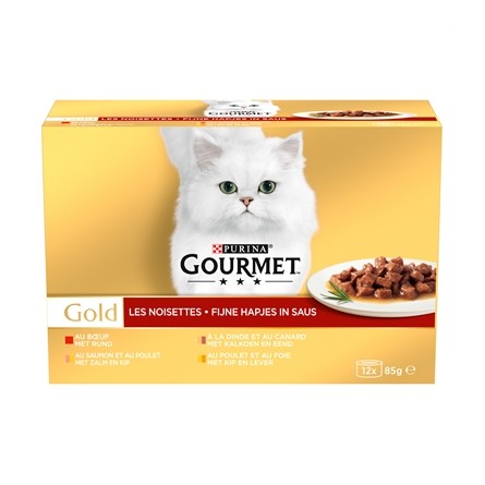 Gourmet Gold 12-Pack Fijne Hapjes