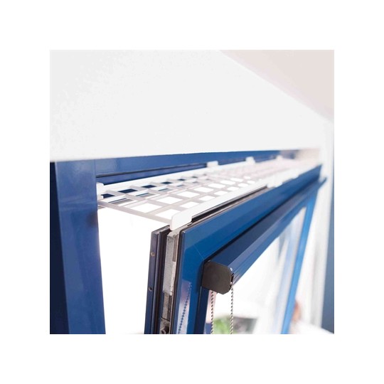 Trixie Beschermrooster Voor Raam Boven / Beneden Uittrekbaar Wit