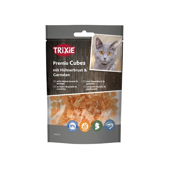 Trixie Premio Cubes Met Kippenborst En Garnalen