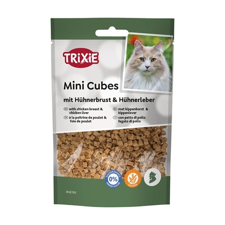 Trixie Mini Cubes Met Kippenborst En Kippenlever