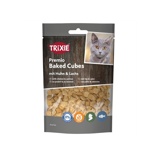 Trixie Premio Baked Cubes Met Kip En Zalm
