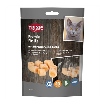 Trixie Premio Rolls Met Kippenborst En Zalm