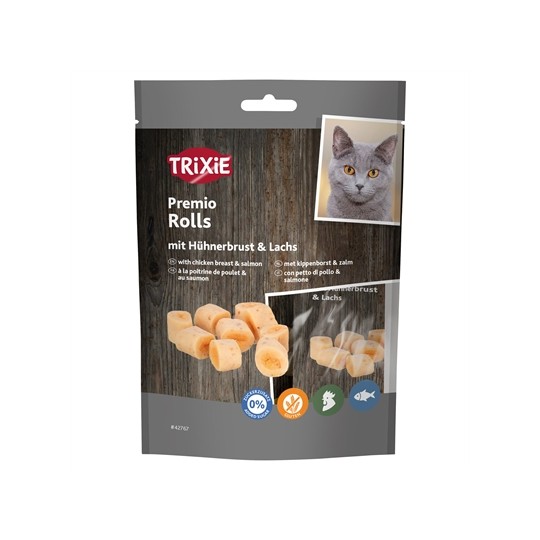 Trixie Premio Rolls Met Kippenborst En Zalm