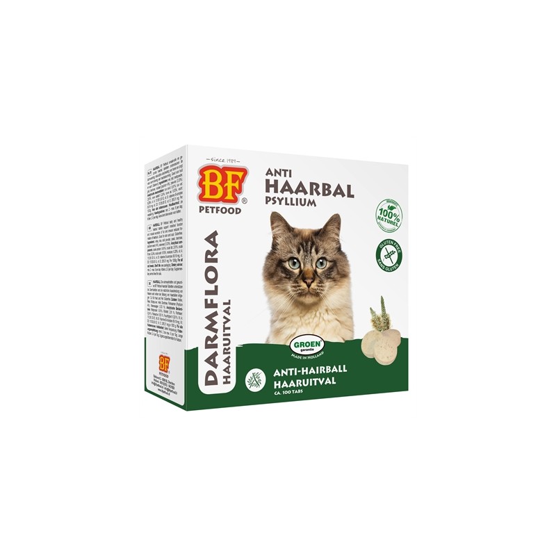 Bf Petfood Kattensnoepje Hairball Bij Haarbal