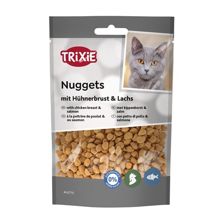 Trixie Nuggets Met Kippenborst En Zalm