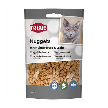 Trixie Nuggets Met Kippenborst En Zalm