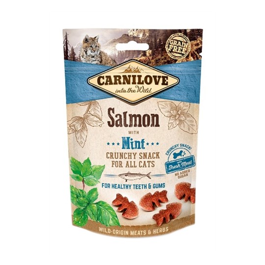 Carnilove Crunchy Snack Zalm / Munt