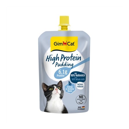 Gimcat High Protein Pudding Pouch Voor Katten