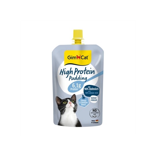 Gimcat High Protein Pudding Pouch Voor Katten