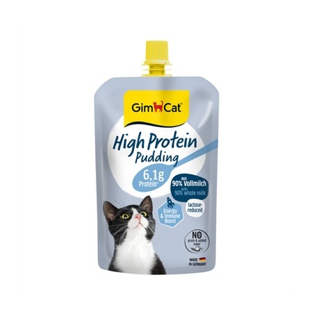 Gimcat High Protein Pudding Pouch Voor Katten