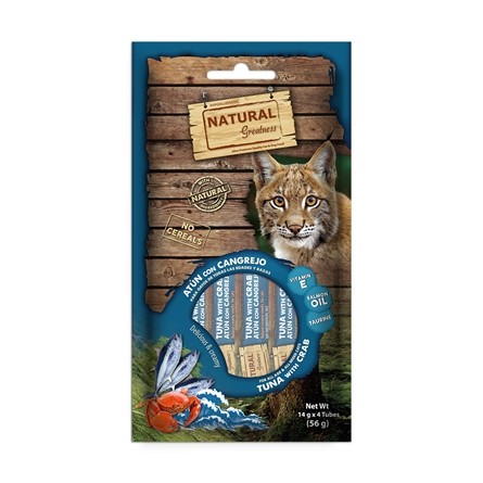 Natural Greatness Creamy Tuna With Crab Hair And Skin Support