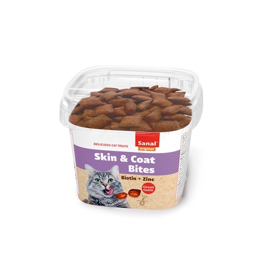 Sanal Cat Skin & Coat Bites Cup