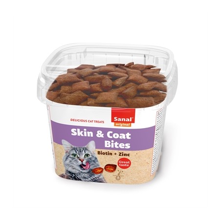 Sanal Cat Skin & Coat Bites Cup