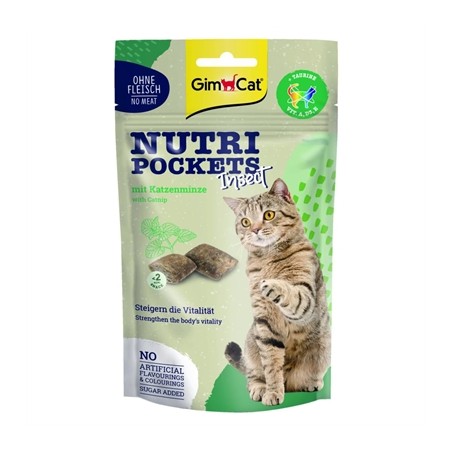 Gimcat Nutri Pockets Insect En Kattenkruid