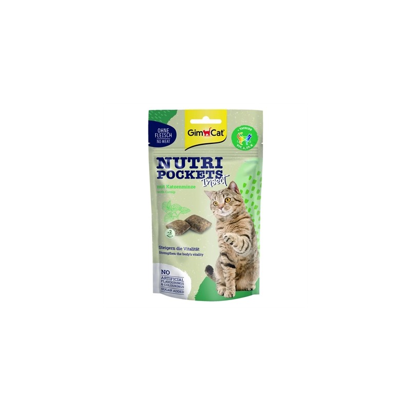 Gimcat Nutri Pockets Insect En Kattenkruid
