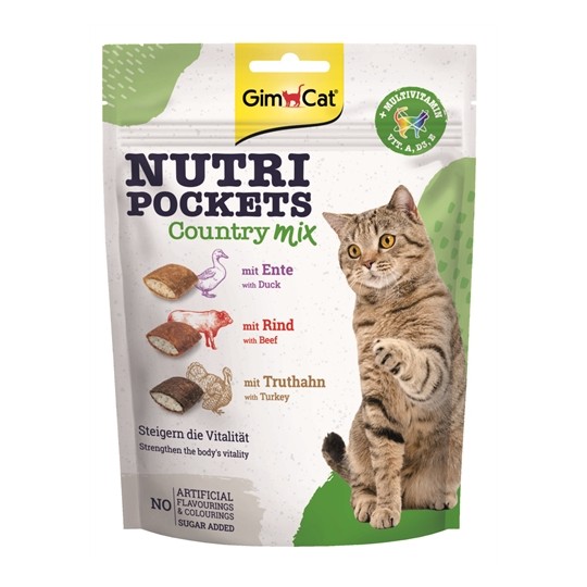 Gimcat Nutri Pockets Country Mix