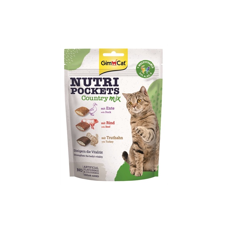 Gimcat Nutri Pockets Country Mix