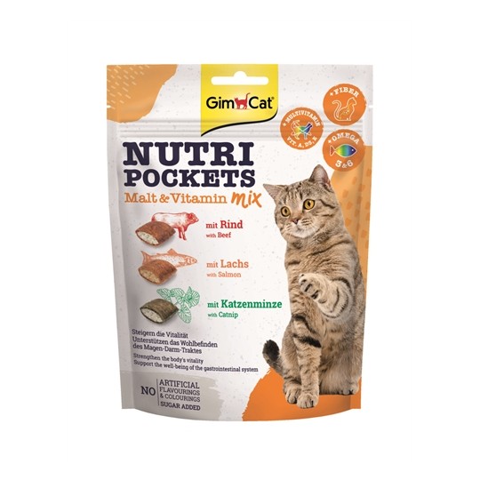 Gimcat Nutri Pockets Malt-Vitaminemix