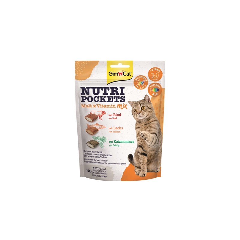 Gimcat Nutri Pockets Malt-Vitaminemix