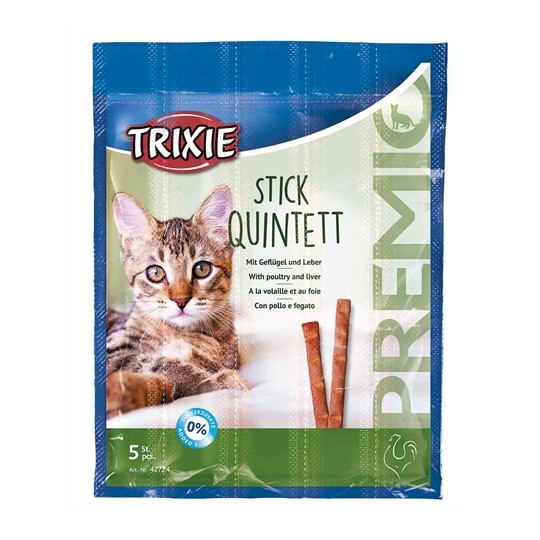 Trixie Premio Stick Quintet Gevogelte / Lever