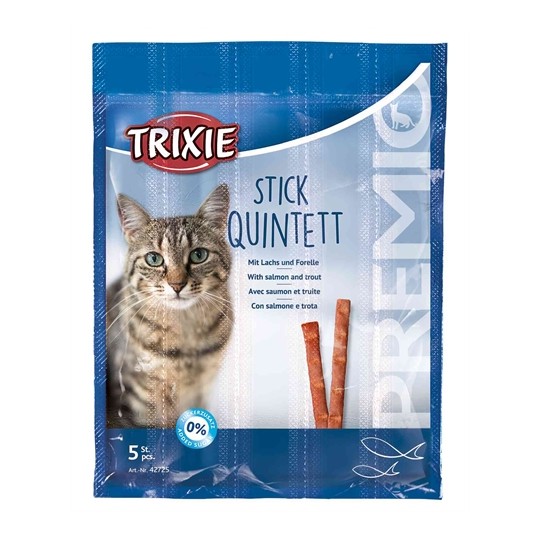 Trixie Premio Stick Quintett Zalm / Forel