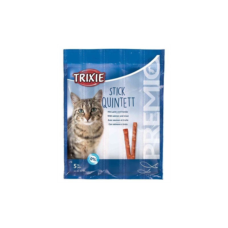 Trixie Premio Stick Quintett Zalm / Forel
