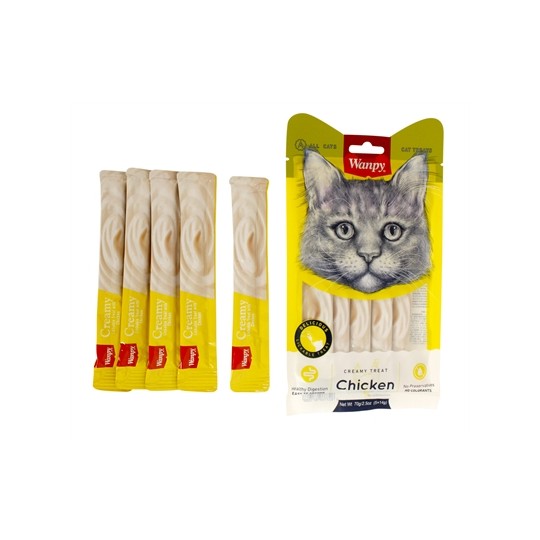 Wanpy Creamy Lickable Treats Chicken